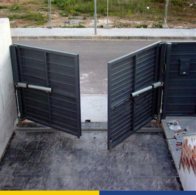 puertas de garaje batientes