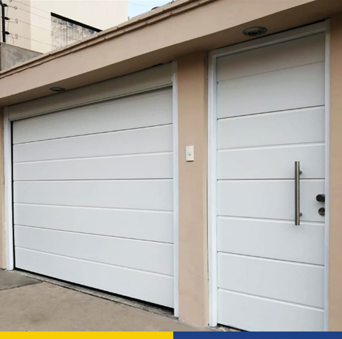 puertas de garaje seccionales